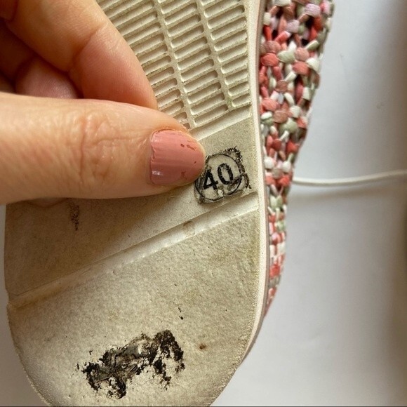 Melvin & Hamilton Pink Cyrene Woven Derby Lace Up Shoe 40 - Picture 8 of 12